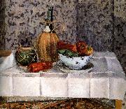 Camille Pissarro There s still life pepper painting
